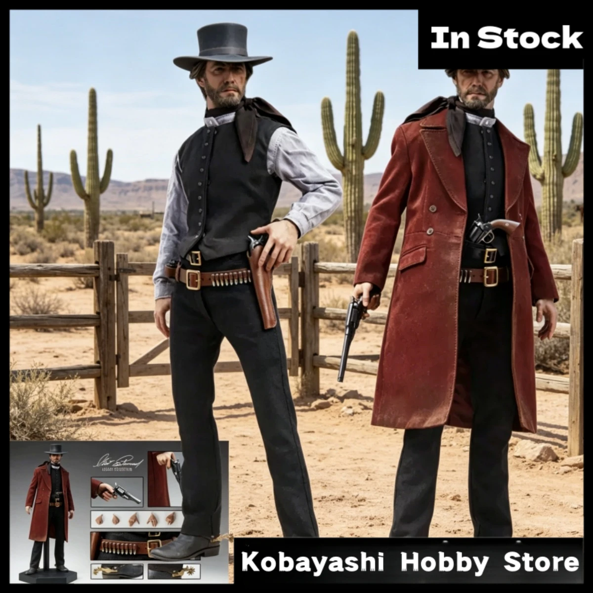 В наличии: Оригинальная коллекционная фигурка Sideshow 100453 Pale Rider The Preacher Клинт Иствуд, масштаб 1/6, премиум-качество
В наличии: Оригинальная коллекционная фигурка Sideshow 100453 Pale Rider The Preacher Клинт Иствуд, масштаб 1/6, премиум-качество