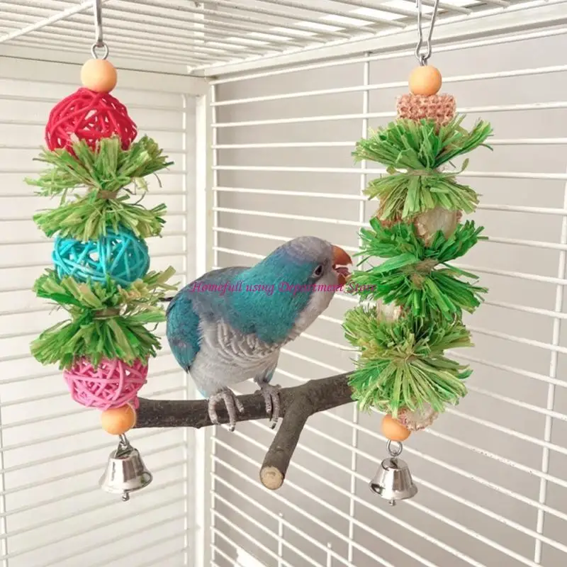 Bird Cage Toy Parrots Macerators Toy Climbing Playgrounds Interactively Toy for Cage Enrichment
Bird Cage Toy Parrots Macerators Toy Climbing Playgrounds Interactively Toy for Cage Enrichment