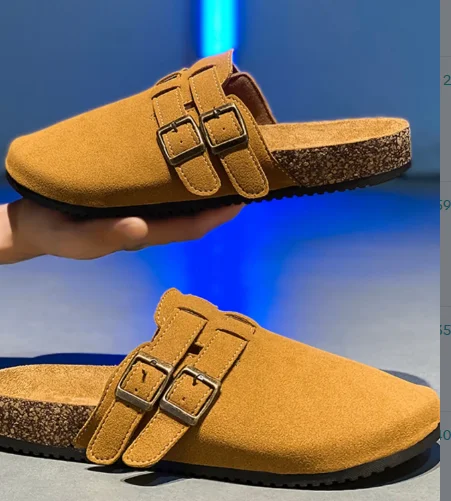 Couple Cork Clogs Slippers Fashion Soft Footbed Suede Beach Slides With Arch Support Girls Outdoor Muller Shoes womens sandals
Couple Cork Clogs Slippers Fashion Soft Footbed Suede Beach Slides With Arch Support Girls Outdoor Muller Shoes womens sandals
