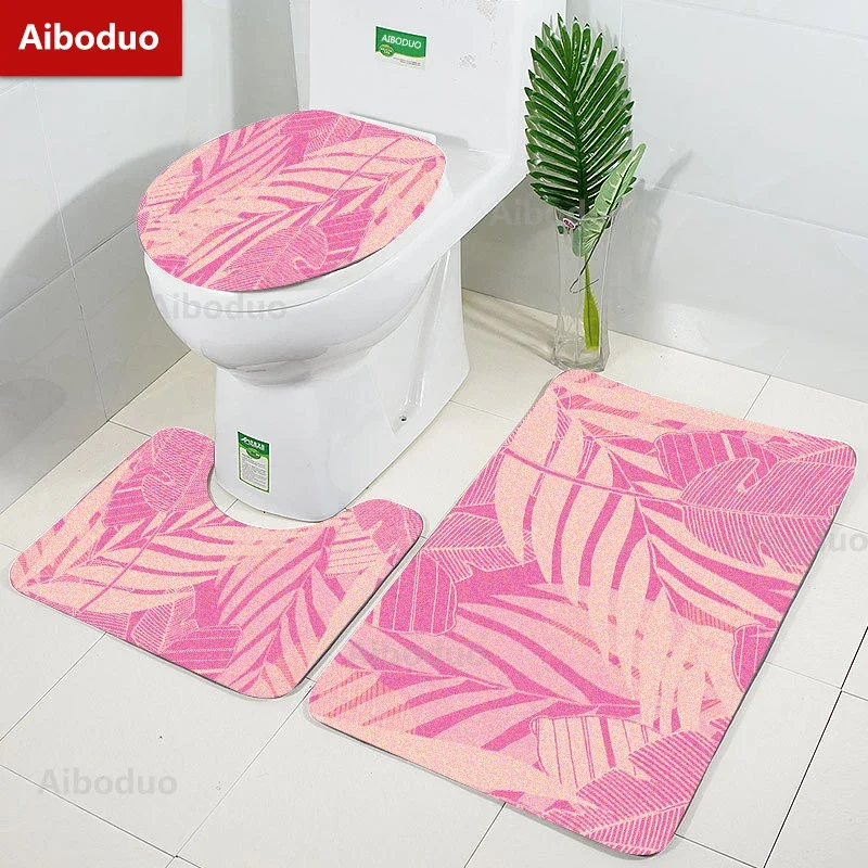 Aiboduo настраиваемый 3 шт./компл. нескользящие розовые листья художественный чехол для крышки унитаза набор ковер коврик для ванной коврик для туалета милое украшение дома
Aiboduo настраиваемый 3 шт./компл. нескользящие розовые листья художественный чехол для крышки унитаза набор ковер коврик для ванной коврик для туалета милое украшение дома