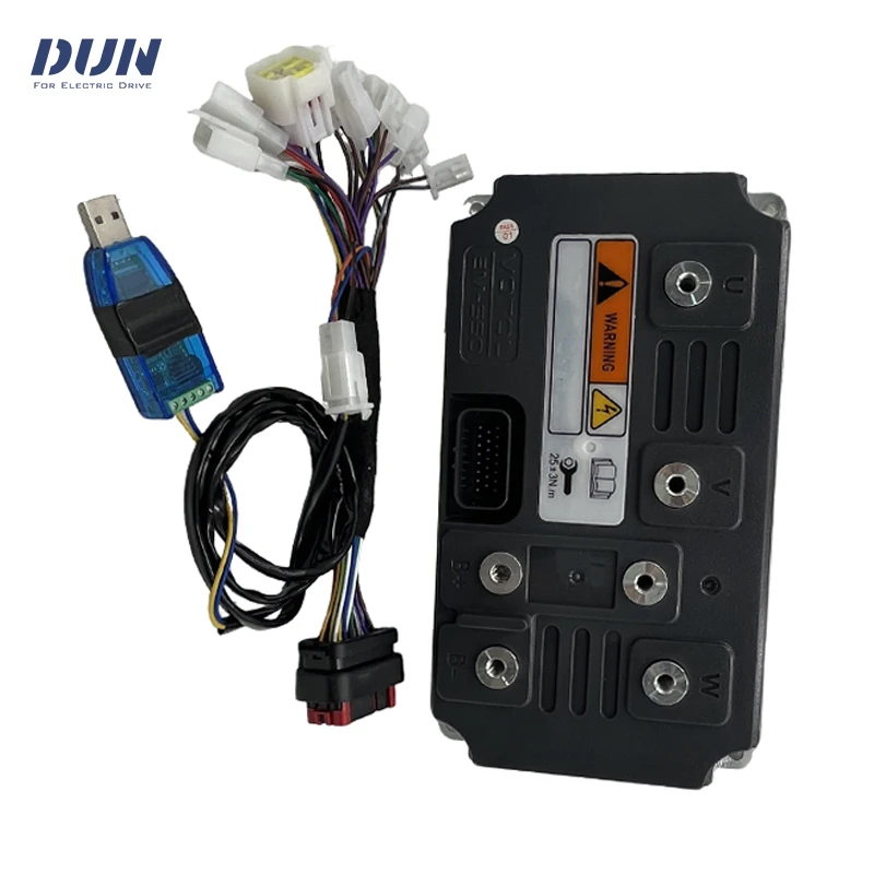 EM550 VOTOL 1000A 14KW-18KW BLDC Wheel/PMSM Programmable Controller for QS In-Wheel Mid-Drive Motor
EM550 VOTOL 1000A 14KW-18KW BLDC Wheel/PMSM Programmable Controller for QS In-Wheel Mid-Drive Motor