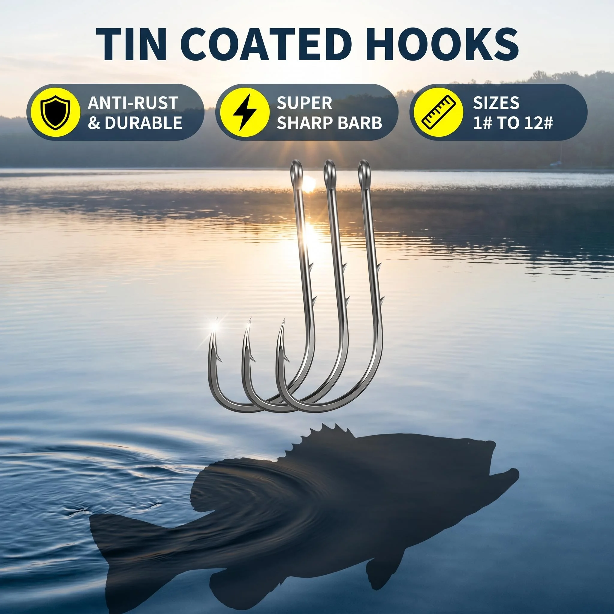 50pcs High Carbon Steel Offset Fishing Hook with Barbs – Long Shank for Trolling & Live Bait
50pcs High Carbon Steel Offset Fishing Hook with Barbs – Long Shank for Trolling & Live Bait