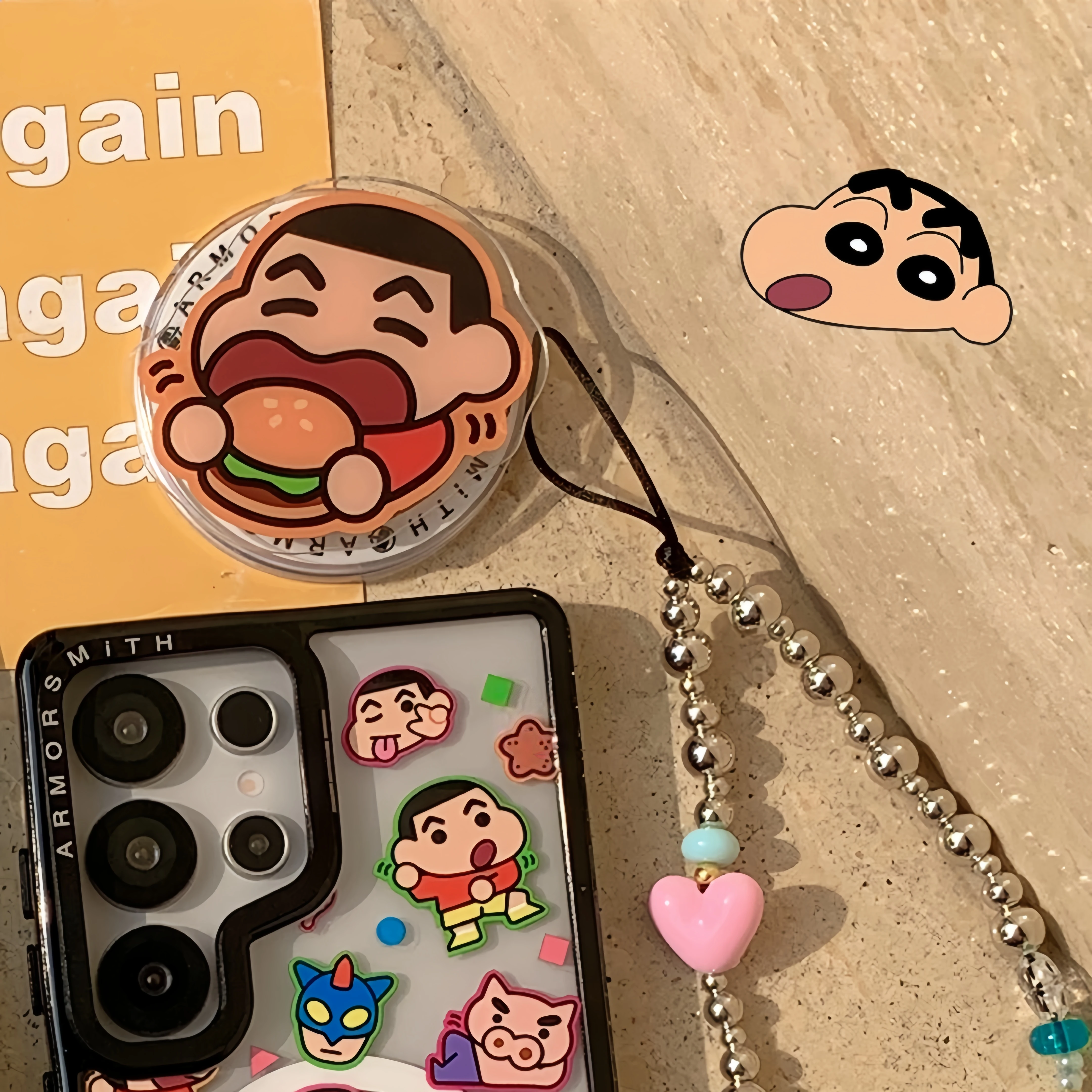 Classic Cartoon With CrayonShin-chan Magnetic Phone Holder For Samsung/IPhone/Magnetic Phone Case Pocket-Friendly Portability
Classic Cartoon With CrayonShin-chan Magnetic Phone Holder For Samsung/IPhone/Magnetic Phone Case Pocket-Friendly Portability
