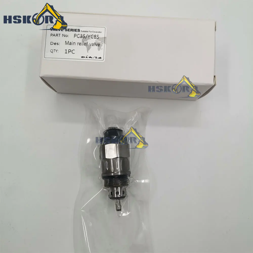 High quality PC35 YC85 Main Relief valve
High quality PC35 YC85 Main Relief valve