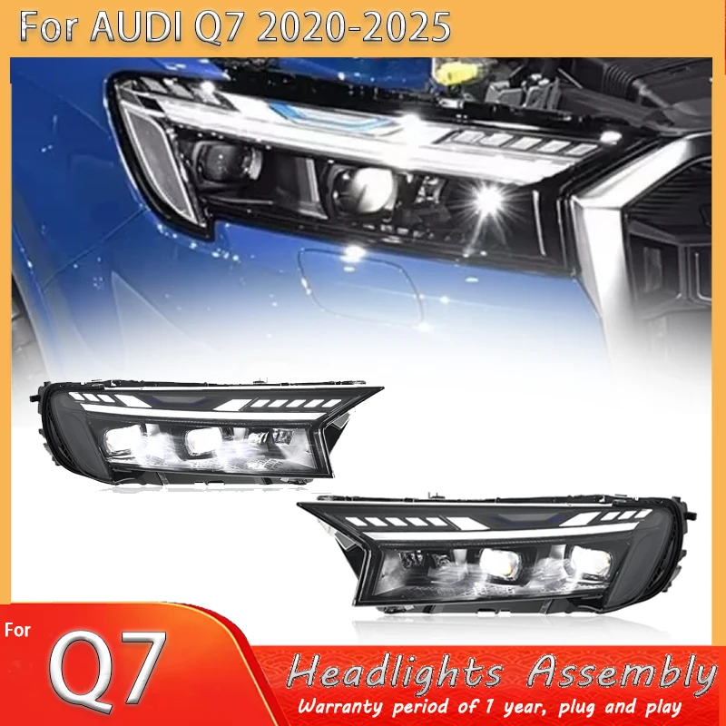 Car Head Lamp For Audi Q7 LED Headlight 2016 2017 2018 2019-2025 Accessories Modified Q7 2025 Styling Front Lights Assembly
Car Head Lamp For Audi Q7 LED Headlight 2016 2017 2018 2019-2025 Accessories Modified Q7 2025 Styling Front Lights Assembly
