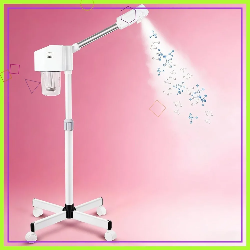 Professional Facial Steamer, Hot Mist Spray, Height Adjustable for Home SPA
Professional Facial Steamer, Hot Mist Spray, Height Adjustable for Home SPA