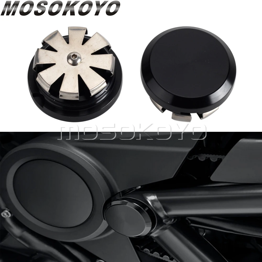 1 Pair Swingarm Pivot Bolt Covers for Harley Pan America 1250 S RA1250 2021-2024 Protection Guards Black Motorcycle Accessories
1 Pair Swingarm Pivot Bolt Covers for Harley Pan America 1250 S RA1250 2021-2024 Protection Guards Black Motorcycle Accessories