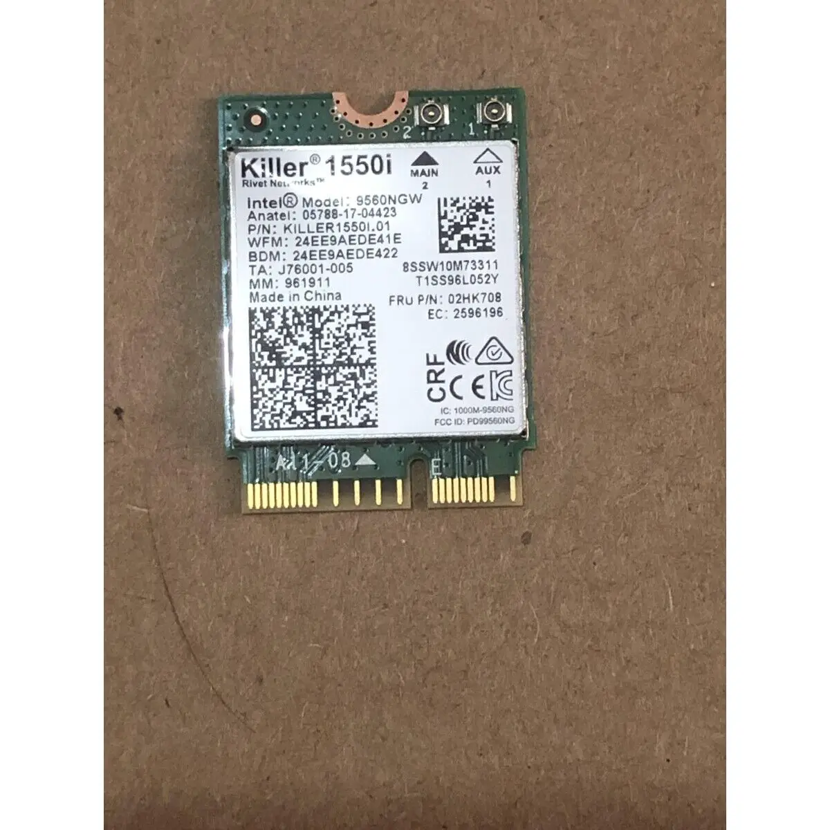 Сетевая карта для Legion Y740-15ICHg 02HK708
Сетевая карта для Legion Y740-15ICHg 02HK708