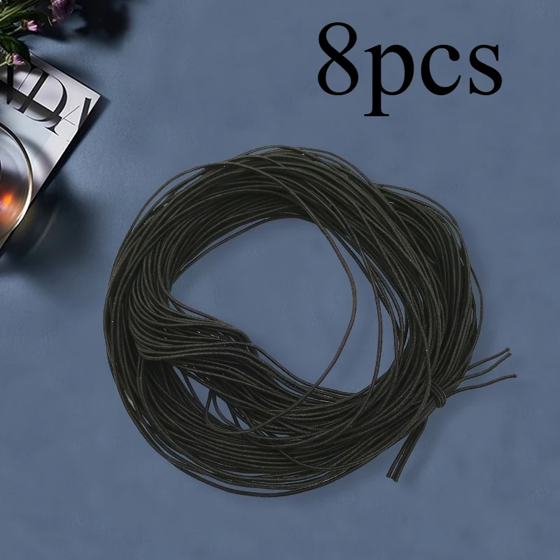 8pcs Elastic bead string - Elastic rope, a DIY hair accessory making material, available in various colors
8pcs Elastic bead string - Elastic rope, a DIY hair accessory making material, available in various colors