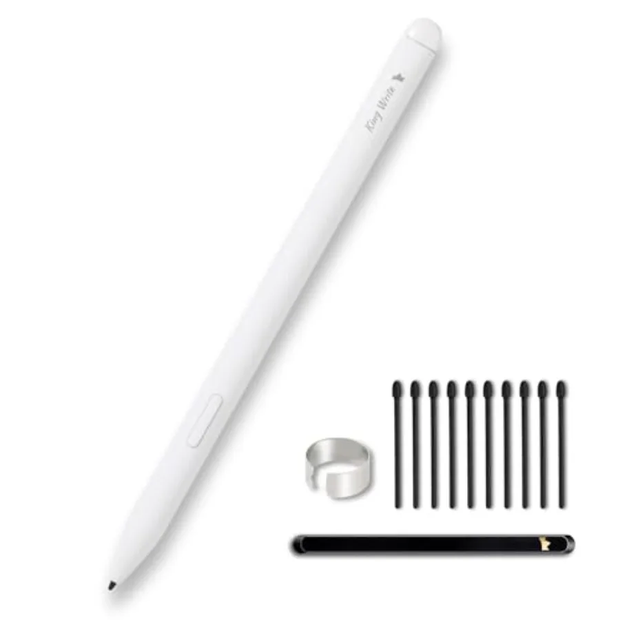 Стилус MR05 EMR для Kindle Scribe/Remarkable 2 с цифровым стирателем, 4096 уровнями чувствительности к нажатию, функцией предотвращения случайных касаний ладонью, цифровая ручка для EMR
Стилус MR05 EMR для Kindle Scribe/Remarkable 2 с цифровым стирателем, 4096 уровнями чувствительности к нажатию, функцией предотвращения случайных касаний ладонью, цифровая ручка для EMR