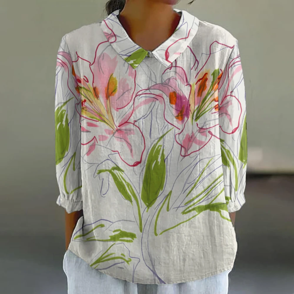 2025 New Women's Bubble Crinkle Shirt Casual Turn-down Collar Long Sleeve Wrinkle Texture Tops Fashion Office Lady Shirts
2025 New Women's Bubble Crinkle Shirt Casual Turn-down Collar Long Sleeve Wrinkle Texture Tops Fashion Office Lady Shirts