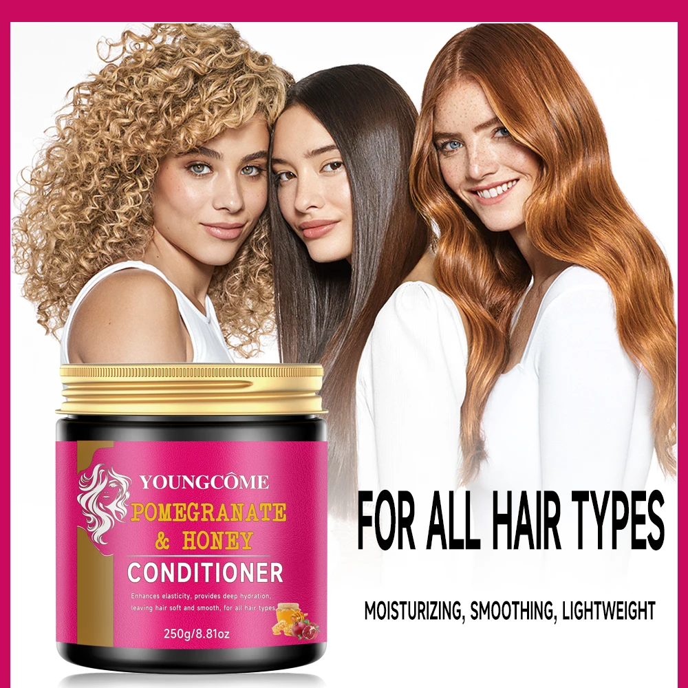 Pomegranate Honey Conditioner Hair Mask Repairs Damage Restore Soft Good or All Hair Scalp Treatment for Hair Care Women and Men
Pomegranate Honey Conditioner Hair Mask Repairs Damage Restore Soft Good or All Hair Scalp Treatment for Hair Care Women and Men