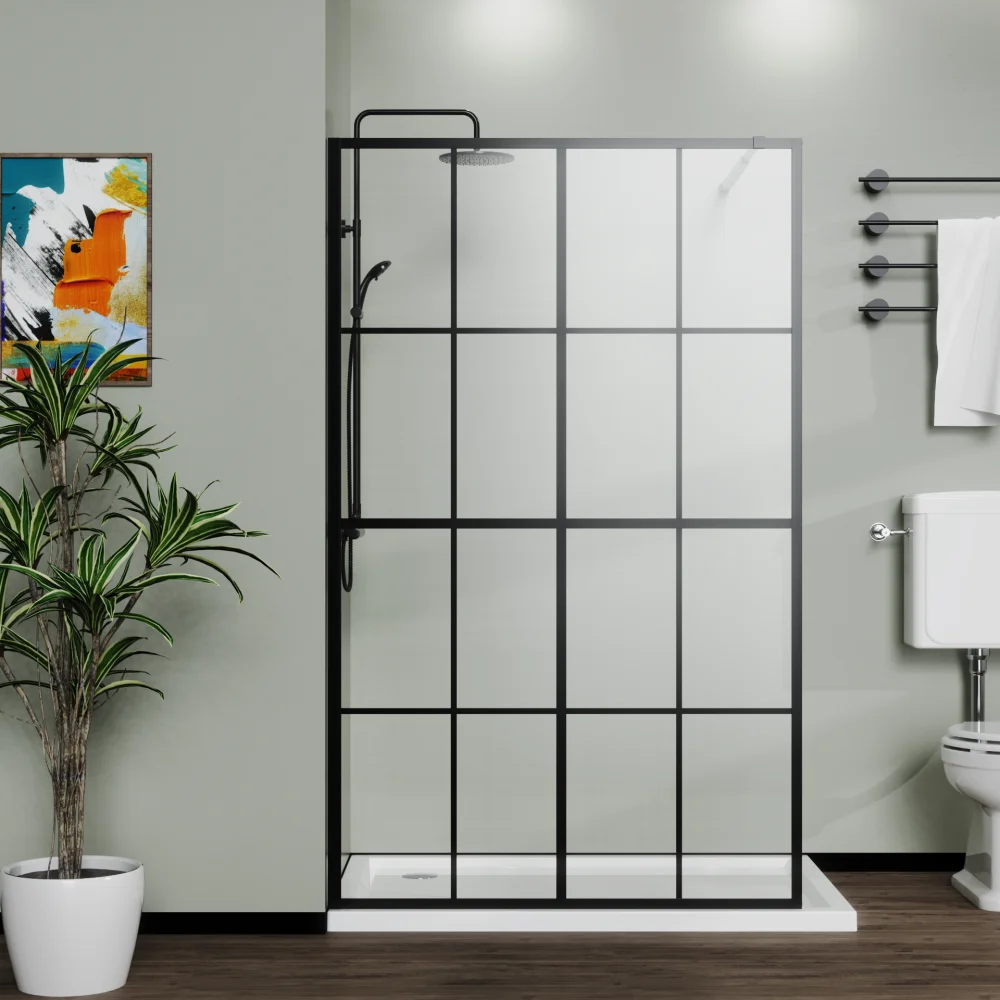 Goodyo 46" X 72" Shower Screen Walk-in Wet-room Black
Goodyo 46" X 72" Shower Screen Walk-in Wet-room Black