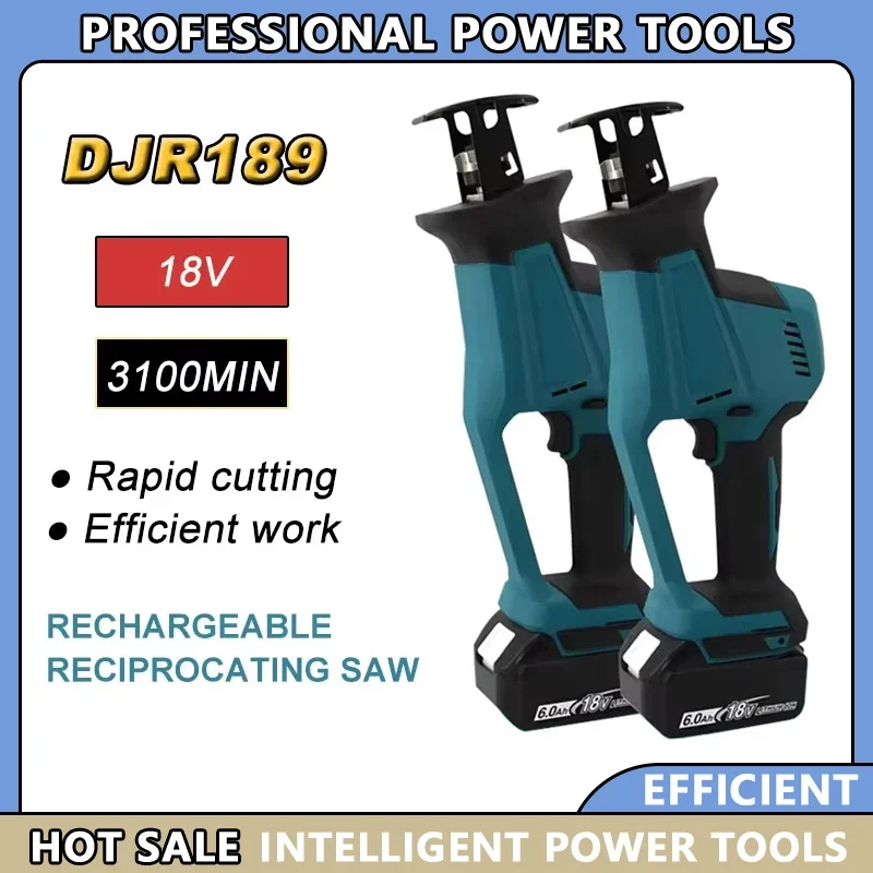 Fit Makita Brushless Rechargeable Wood Metal Cutting Saw DJR189 Portable Saw Power Tool 18V Cordless Electric Reciprocating Saw
Fit Makita Brushless Rechargeable Wood Metal Cutting Saw DJR189 Portable Saw Power Tool 18V Cordless Electric Reciprocating Saw
