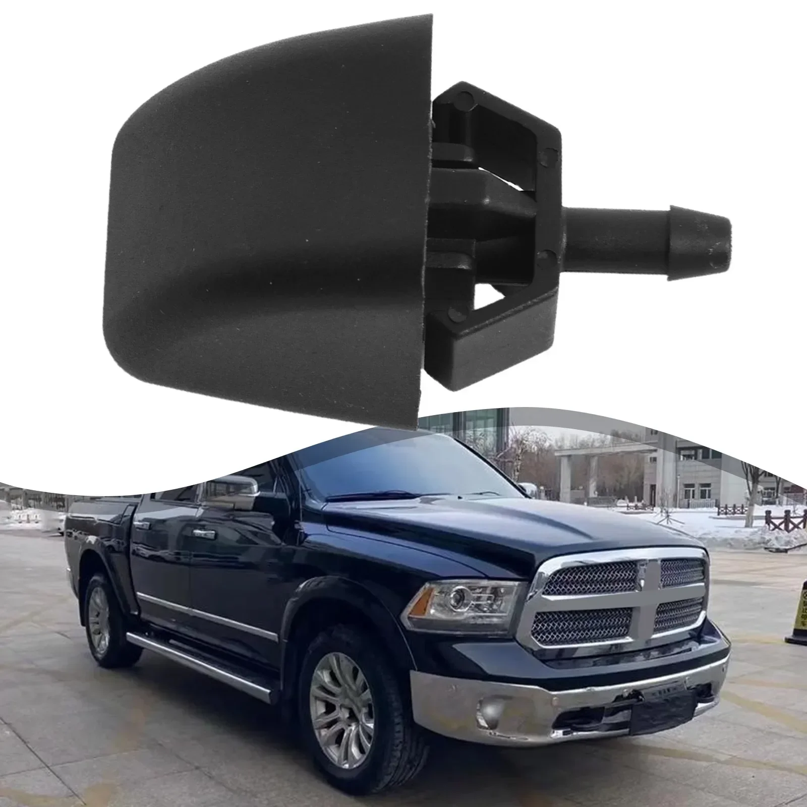 Windshield Washer Nozzle Compatible with For RAM For PROMASTER Models Easy Installation Part Number 5PN18JXWAA
Windshield Washer Nozzle Compatible with For RAM For PROMASTER Models Easy Installation Part Number 5PN18JXWAA