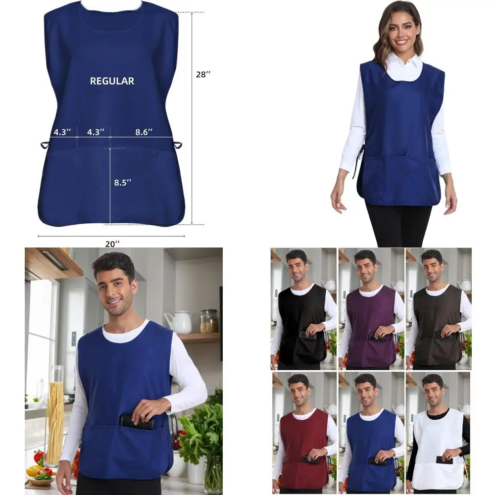 Unisex Waterdrop-Shaped Cobbler Apron with Triple Pockets for Men and Women
Unisex Waterdrop-Shaped Cobbler Apron with Triple Pockets for Men and Women