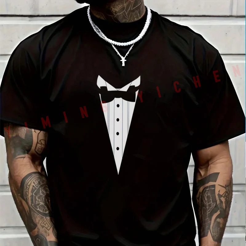 2026 Motorbike Men TShirt Casual Gentleman's Tie Print T-shirt Short Sleeve Summer Chopper Vintage Streetwear Top Tees
2026 Motorbike Men TShirt Casual Gentleman's Tie Print T-shirt Short Sleeve Summer Chopper Vintage Streetwear Top Tees