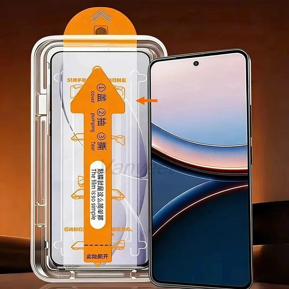 1-4PCS HD Dust Free Screen Protector For iPhone 17 17 Pro Max 17 Pro 13 15 16 13 Mini 14 11 12 Air 7 6Plus 8 X XR 6 XS Max Glass
1-4PCS HD Dust Free Screen Protector For iPhone 17 17 Pro Max 17 Pro 13 15 16 13 Mini 14 11 12 Air 7 6Plus 8 X XR 6 XS Max Glass