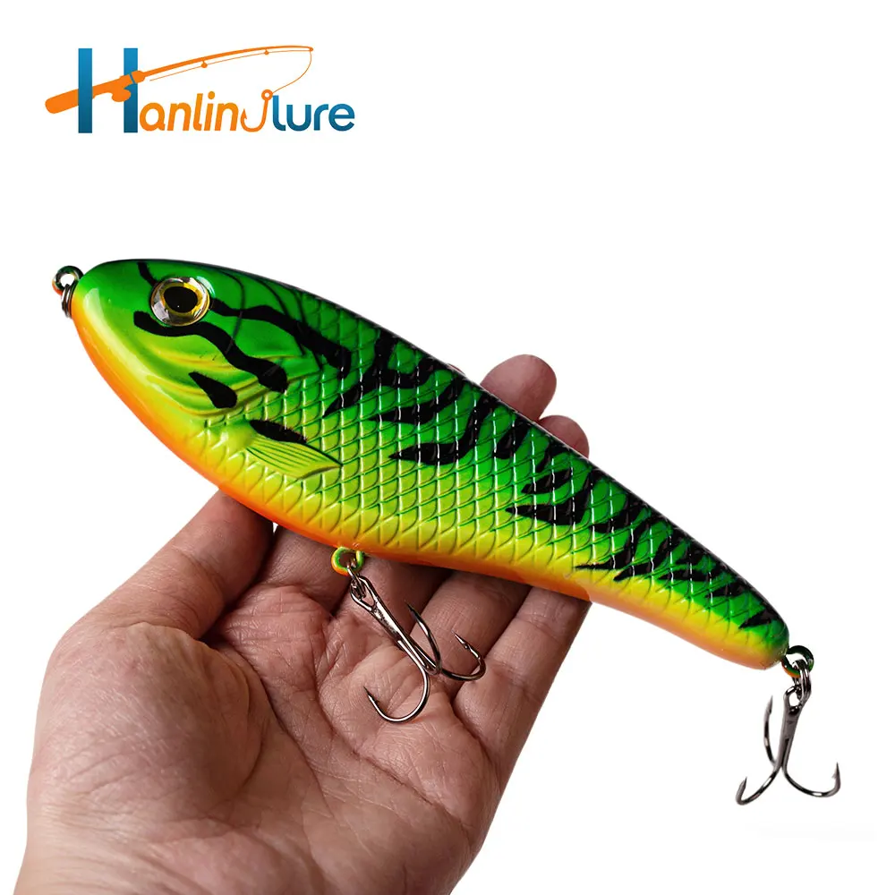 Hanlin 6.1in/2.86g Glider Jerkbait Wobbler Rattle Sinking Fishing Lures Slider Sith Loud Sound Full Range Pike Musky Lure Tackle
Hanlin 6.1in/2.86g Glider Jerkbait Wobbler Rattle Sinking Fishing Lures Slider Sith Loud Sound Full Range Pike Musky Lure Tackle