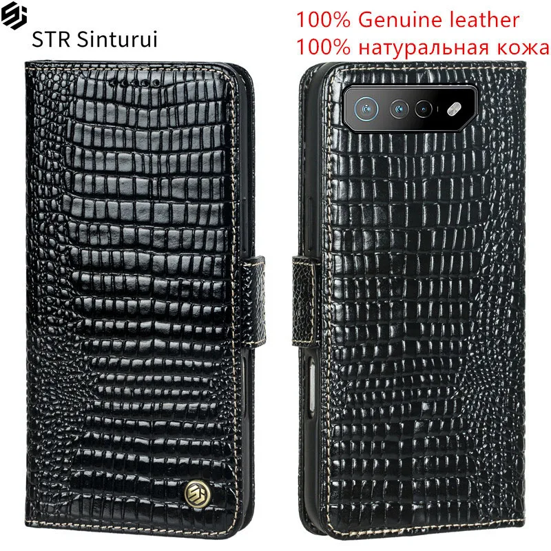 STR 100% Genuine leather lizard grain card Slot Wallet Cover For Asus ROG Phone 7 6D Ultimate 6 Flip shockproof phone Case
STR 100% Genuine leather lizard grain card Slot Wallet Cover For Asus ROG Phone 7 6D Ultimate 6 Flip shockproof phone Case