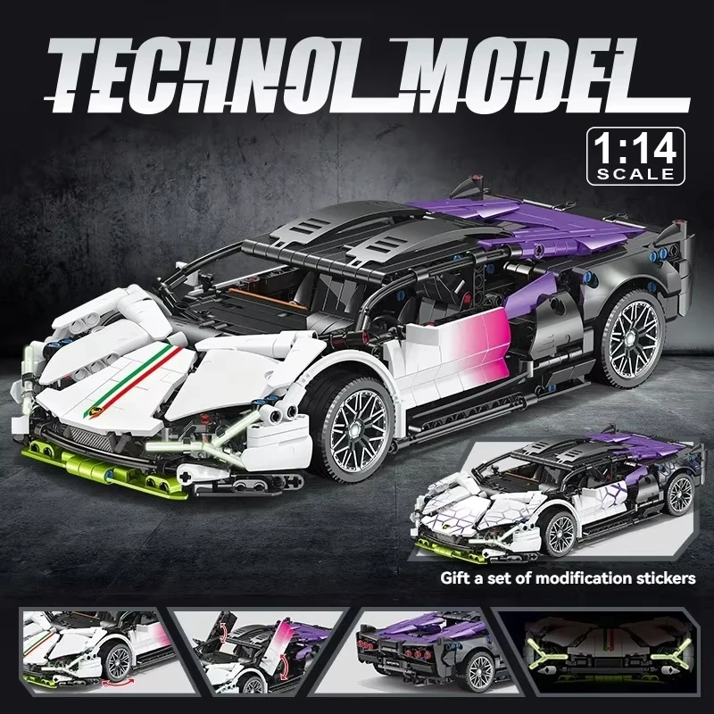 1215pcs 1:14 City Speed Car Model Building Blocks Luxury Auto Power Motor Racing Desktop Decor Collectible Gift for Enthusiasts
1215pcs 1:14 City Speed Car Model Building Blocks Luxury Auto Power Motor Racing Desktop Decor Collectible Gift for Enthusiasts