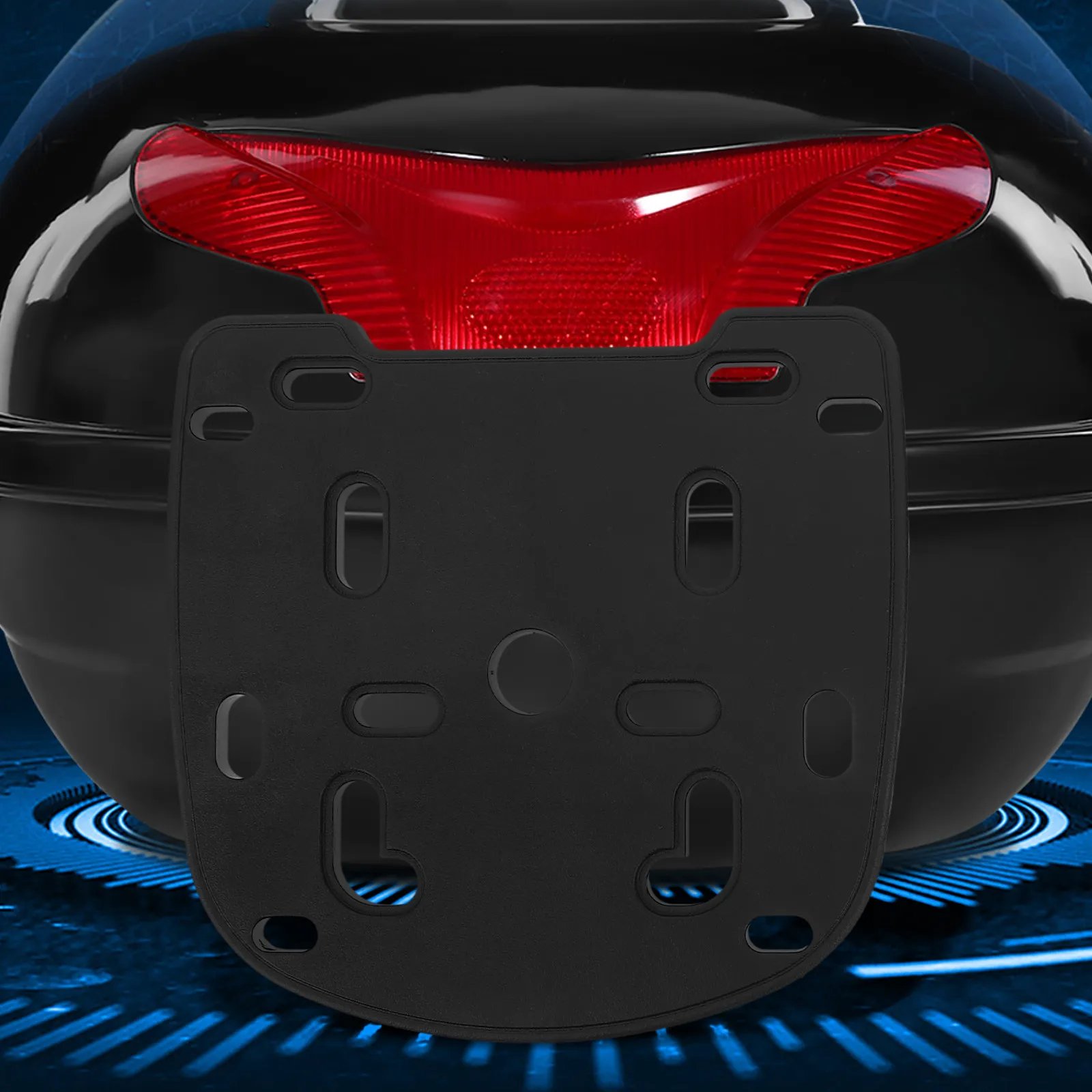 Комплект из 2 универсальных усиленных задних багажных кронштейнов для мотоцикла из полипропилена, сверхпрочный адаптер для электрического мотоцикла
Комплект из 2 универсальных усиленных задних багажных кронштейнов для мотоцикла из полипропилена, сверхпрочный адаптер для электрического мотоцикла