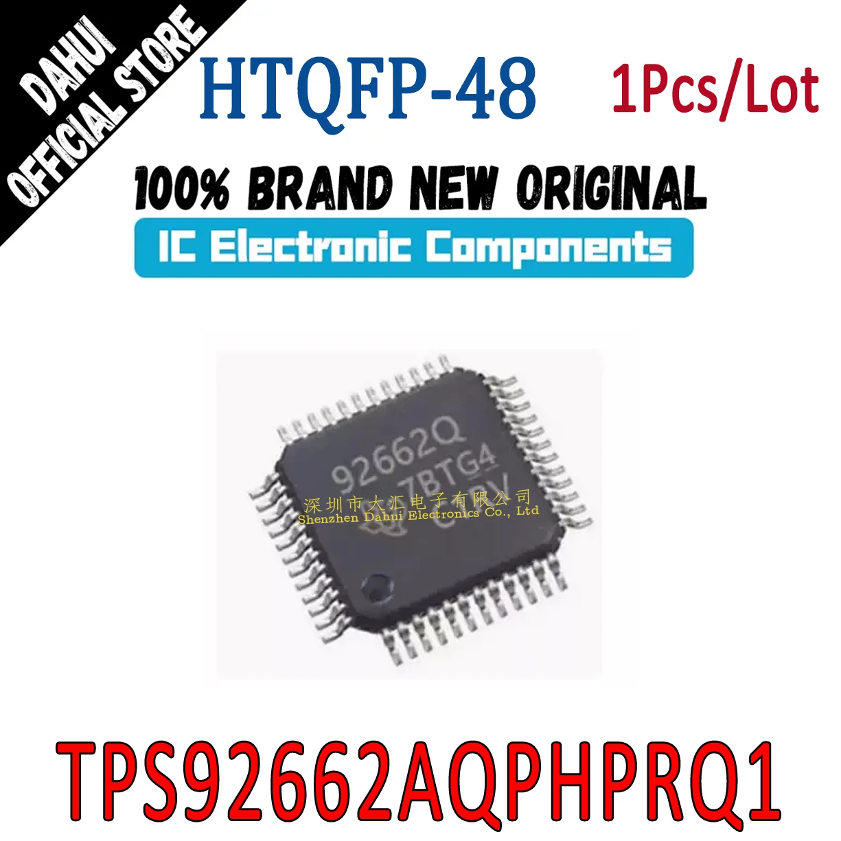 TPS92662AQPHPRQ1 92662Q HTQFP-48 LED lighting driver IC new original
TPS92662AQPHPRQ1 92662Q HTQFP-48 LED lighting driver IC new original