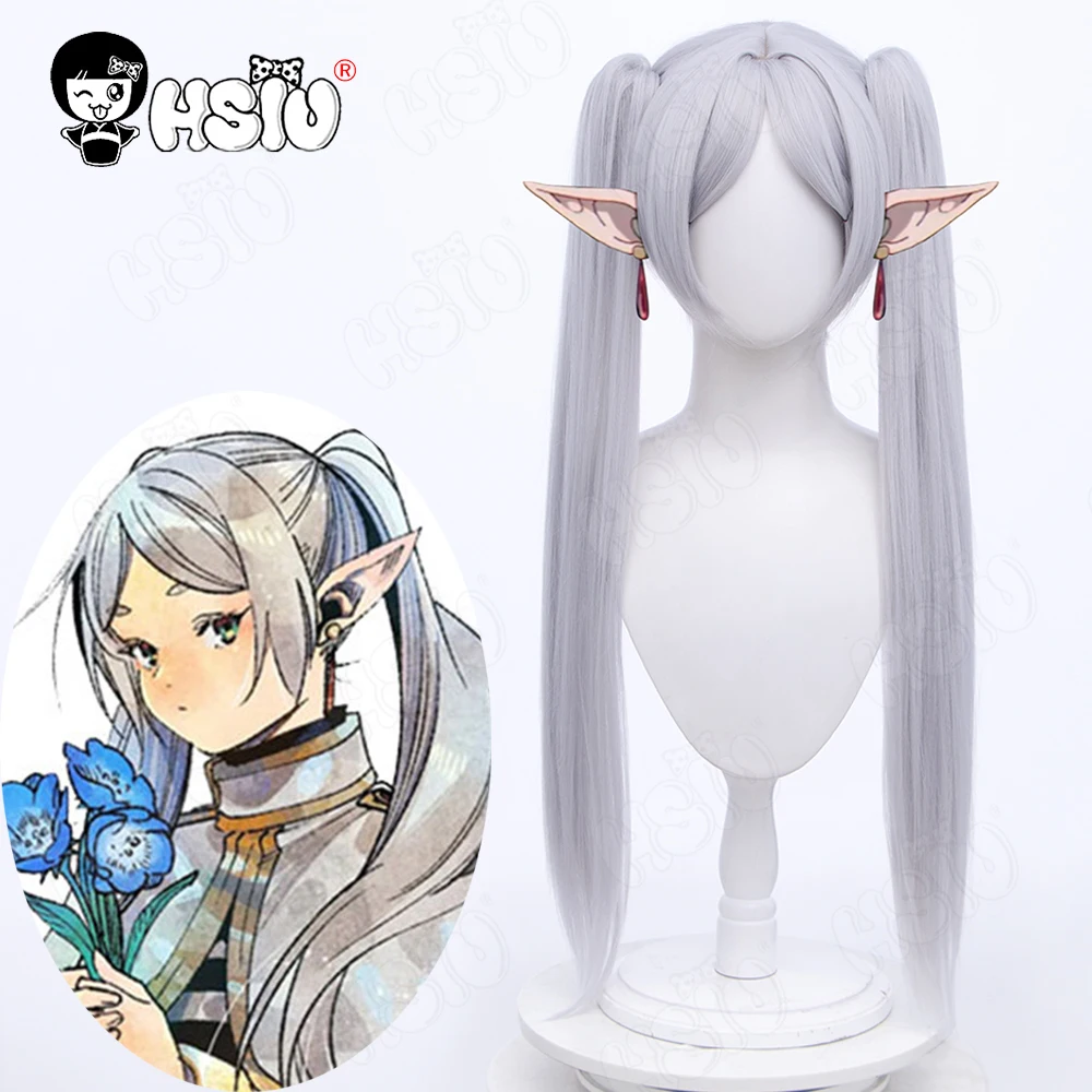 Frieren cosplay Wig Fiber synthetic wig Anime Sousou no Frieren at the Funeral「HSIU 」Silver gray double ponytail long hair
Frieren cosplay Wig Fiber synthetic wig Anime Sousou no Frieren at the Funeral「HSIU 」Silver gray double ponytail long hair