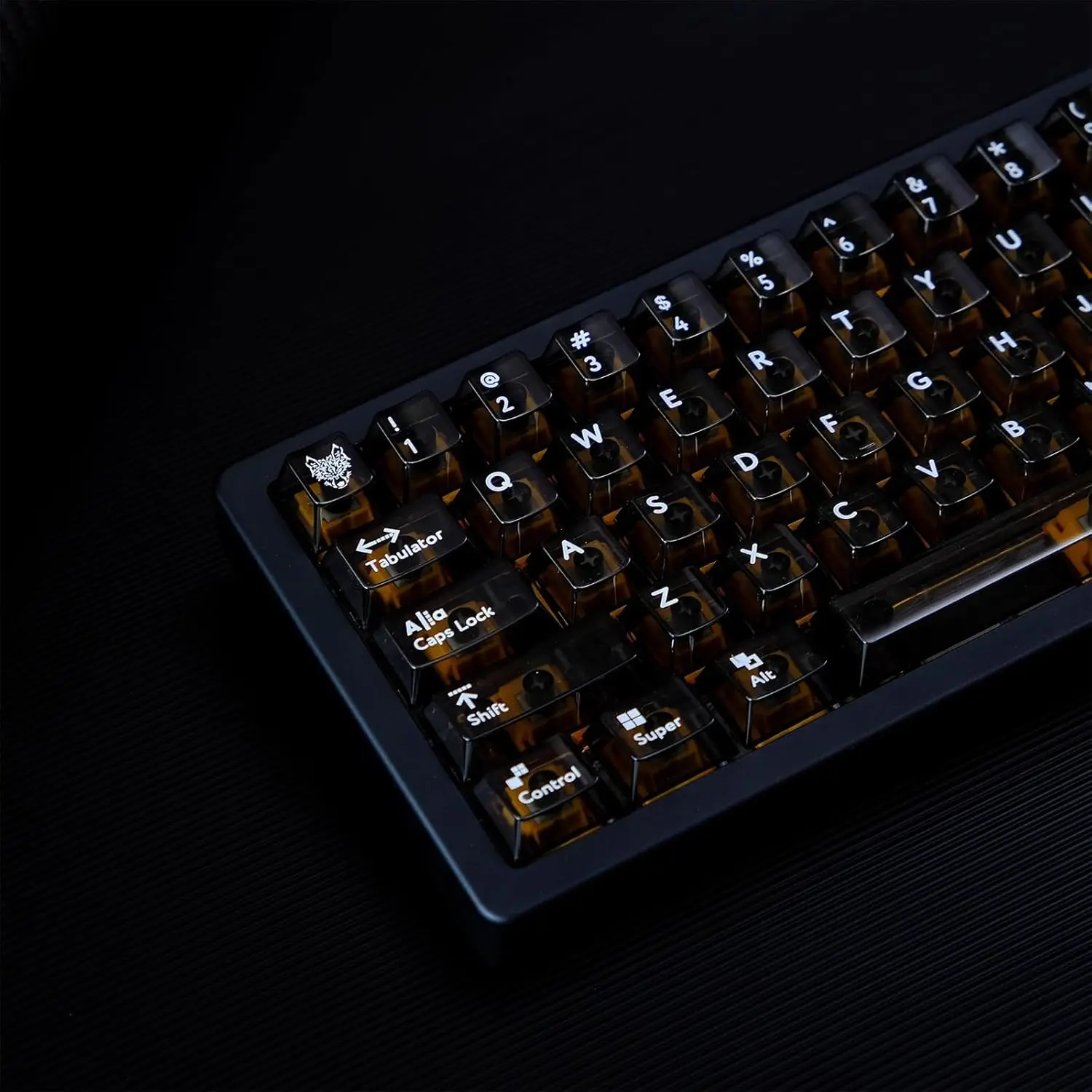 114 Keys Black Transparent Keycaps PC Cherry Profile UV Print Keycap Set Fit for 60% 65% 75% Mechanical Keyboard Cherry Mx
114 Keys Black Transparent Keycaps PC Cherry Profile UV Print Keycap Set Fit for 60% 65% 75% Mechanical Keyboard Cherry Mx