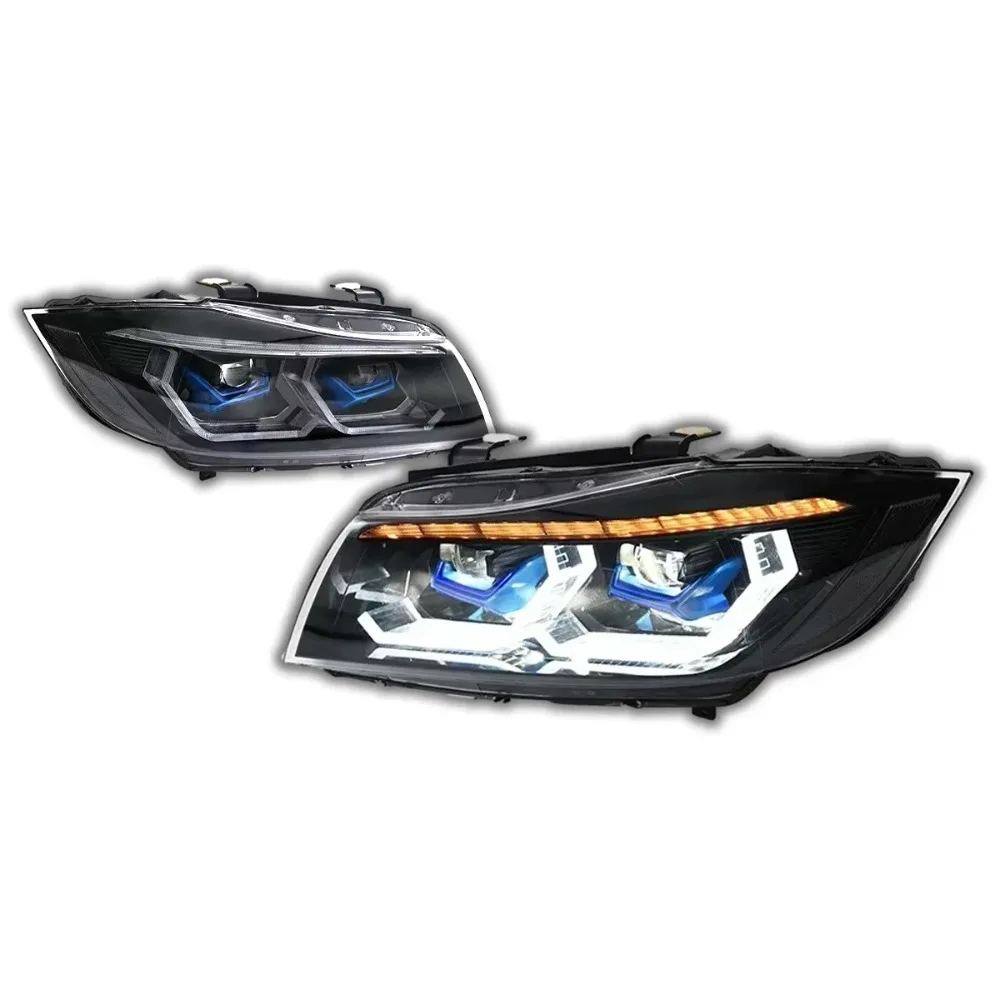 Car Headlights For BMW 3 Series E90 E91 2005-2012 Upgraded Headlights Dynamic Turn Signal Lamp Brake DRL Car Accessories
Car Headlights For BMW 3 Series E90 E91 2005-2012 Upgraded Headlights Dynamic Turn Signal Lamp Brake DRL Car Accessories