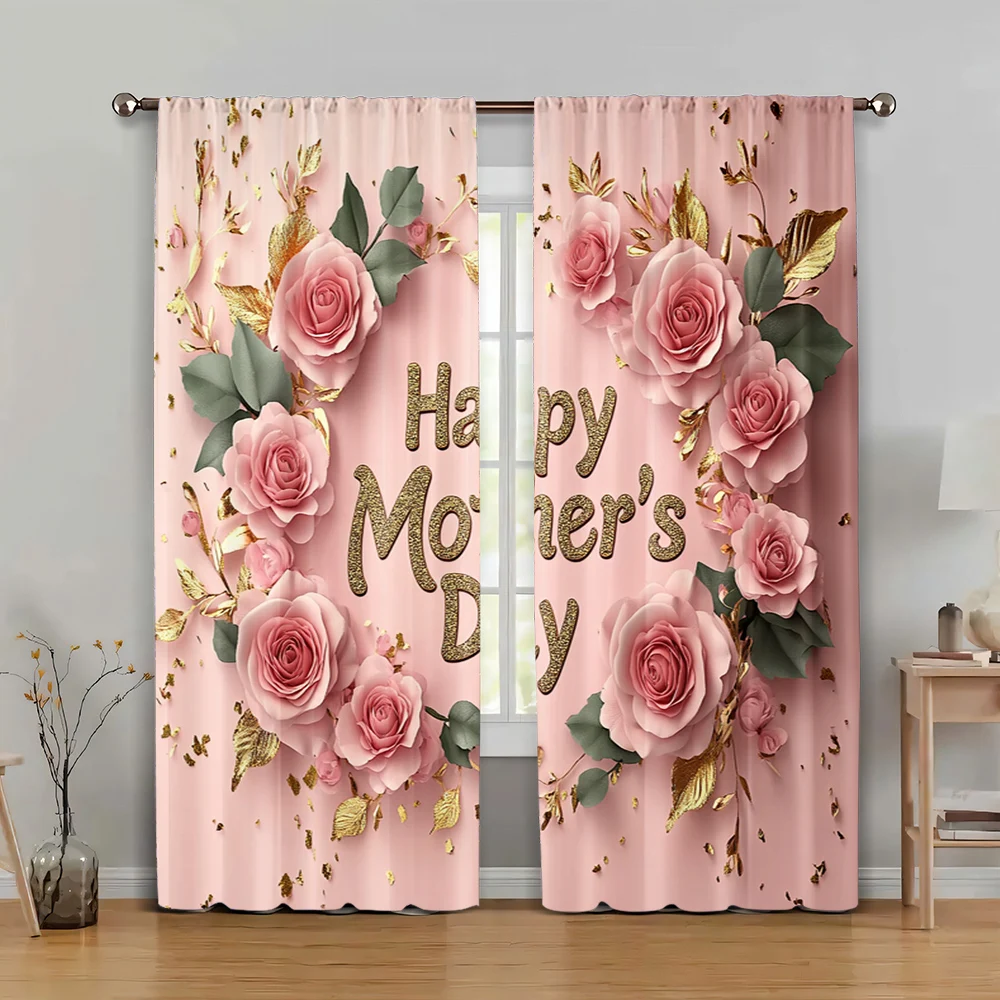2pc, Window Curtains Pink Flowers for Love Versatile Fabric,Without Electricity Holiday Decorations Use for College dormitory
2pc, Window Curtains Pink Flowers for Love Versatile Fabric,Without Electricity Holiday Decorations Use for College dormitory