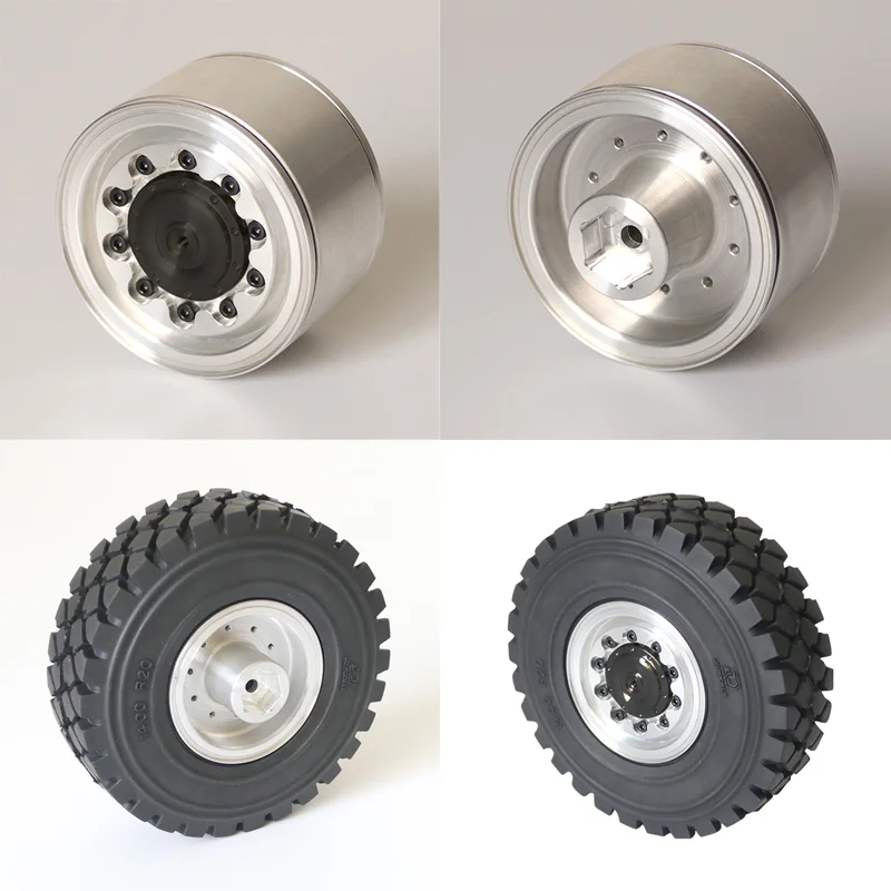 JDMODEL 2pcs Metal Simulation Rear Tire Hub for 1/14 Tamiya RC Truck SCANIA 770S R620 VOLVO BENZ Arocs MAN TGX Car JDM-83A
JDMODEL 2pcs Metal Simulation Rear Tire Hub for 1/14 Tamiya RC Truck SCANIA 770S R620 VOLVO BENZ Arocs MAN TGX Car JDM-83A