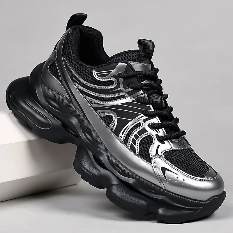 Trendy Breathable Athletic Shoes Men Casual Mesh Leather Stitching Sneakers Luxury Original Outdoor Sports Trekking Travel Chic
Trendy Breathable Athletic Shoes Men Casual Mesh Leather Stitching Sneakers Luxury Original Outdoor Sports Trekking Travel Chic