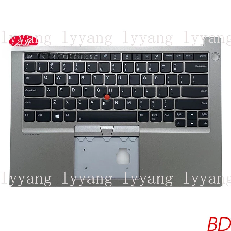 f For Lenovo Thinkpad E14 R14 Gen1 Palmrest W/ Backlit Keyboard Shell 5M10W64411
f For Lenovo Thinkpad E14 R14 Gen1 Palmrest W/ Backlit Keyboard Shell 5M10W64411