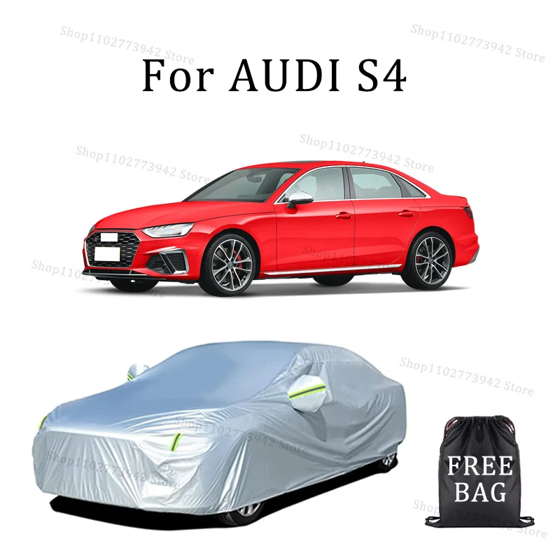 Автомобильный чехол для AUDI S4, полный внешний черный, серебристый, автомобильный чехол, солнцезащитный козырек, пылезащитный, водонепроницаемый, светоотражающие полосы, автомобильные аксессуары
Автомобильный чехол для AUDI S4, полный внешний черный, серебристый, автомобильный чехол, солнцезащитный козырек, пылезащитный, водонепроницаемый, светоотражающие полосы, автомобильные аксессуары