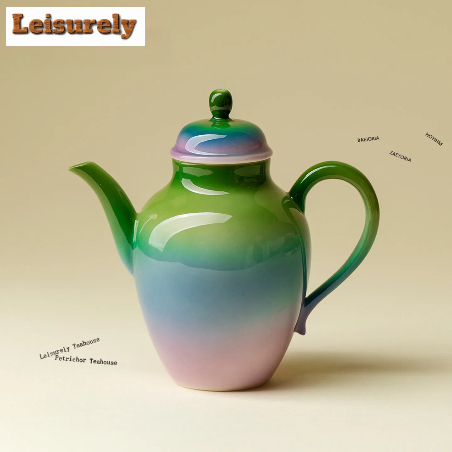 150ml Dream Green Shadow Teapot Zen Tea Infuser Pot Household Tea Soaking Kettle With Ball Hole Kung Fu Tea Drinkware Collection
150ml Dream Green Shadow Teapot Zen Tea Infuser Pot Household Tea Soaking Kettle With Ball Hole Kung Fu Tea Drinkware Collection