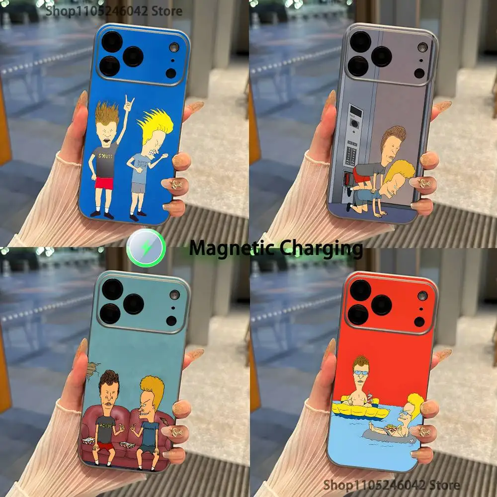 B-Beavis and Butthead Shockproof Transparent gray Phone Case For iPhone 17,16,15,14,13,12,11,Pro,Max,Plus,Magnetic Charging
B-Beavis and Butthead Shockproof Transparent gray Phone Case For iPhone 17,16,15,14,13,12,11,Pro,Max,Plus,Magnetic Charging