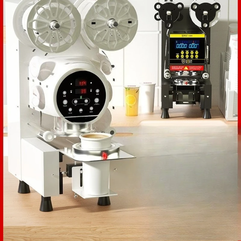 Sealing machine, commercial milk tea shop small automatic soy milk beverage paper plastic
Sealing machine, commercial milk tea shop small automatic soy milk beverage paper plastic