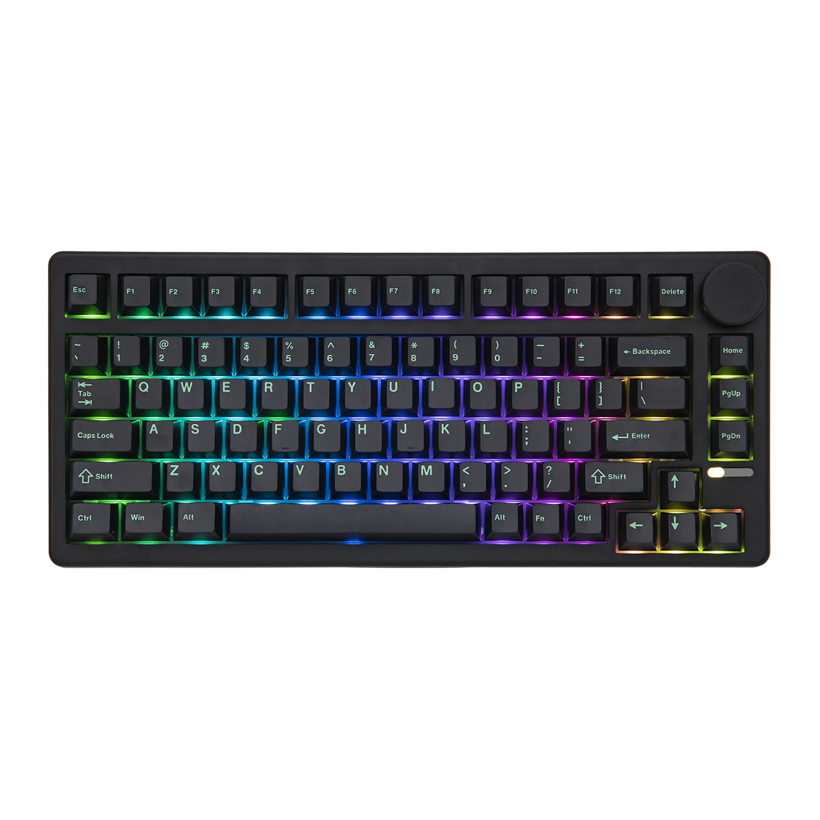 EPOMAKER QK81 VIA 75% Layout Gasket Hot-Swap Wired/2.4GHZ/Bluetooth Wireless Mechanical Keyboard with Metal Knob RGB Backlight
EPOMAKER QK81 VIA 75% Layout Gasket Hot-Swap Wired/2.4GHZ/Bluetooth Wireless Mechanical Keyboard with Metal Knob RGB Backlight