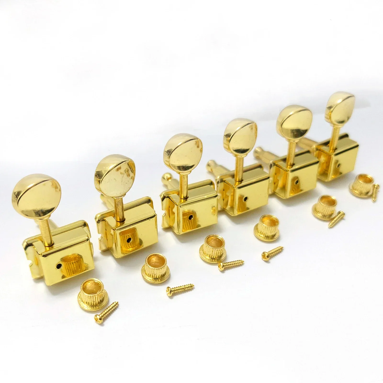 1 Set 6R Gold Vintage Guitar Machine Heads Tuners Professional Guitar Parts for Sg Lp Style Guitar
1 Set 6R Gold Vintage Guitar Machine Heads Tuners Professional Guitar Parts for Sg Lp Style Guitar