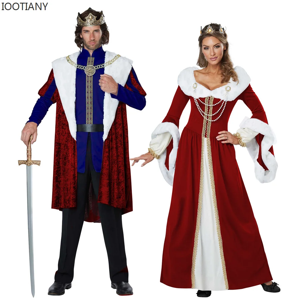CosplayEuropean And American Classical Red Medieval Court Adult King Queen Dress Royal Retro Renaissance Couple Dress Christmas
CosplayEuropean And American Classical Red Medieval Court Adult King Queen Dress Royal Retro Renaissance Couple Dress Christmas