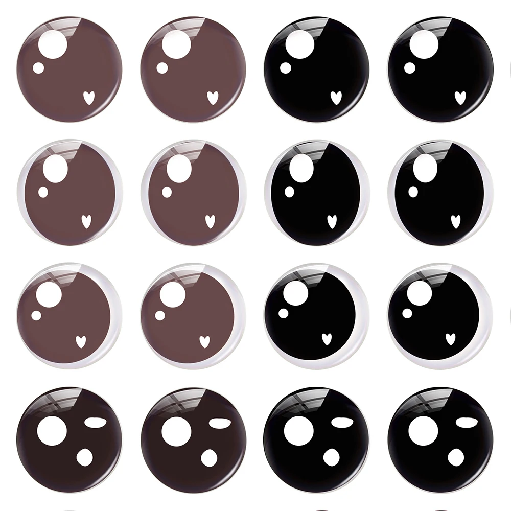 Round Cartoon Brown Black Pupils Ragdoll Toy Eyeball Eyes Doll Photo Glass Cabochon Flatback Demo Cameo For Diy Jewelry Making
Round Cartoon Brown Black Pupils Ragdoll Toy Eyeball Eyes Doll Photo Glass Cabochon Flatback Demo Cameo For Diy Jewelry Making