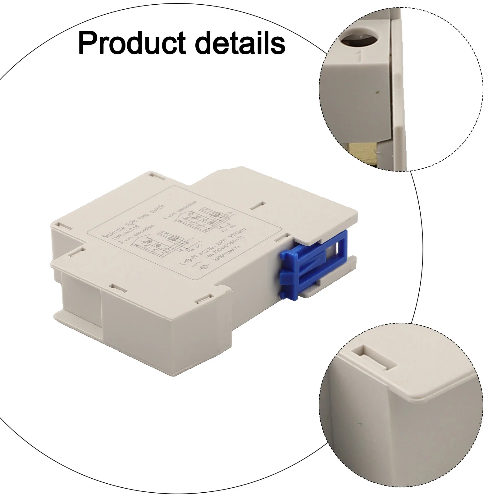 Таймер для наружного освещения коридоров, полностью герметичный, с функцией управления временем
Таймер для наружного освещения коридоров, полностью герметичный, с функцией управления временем