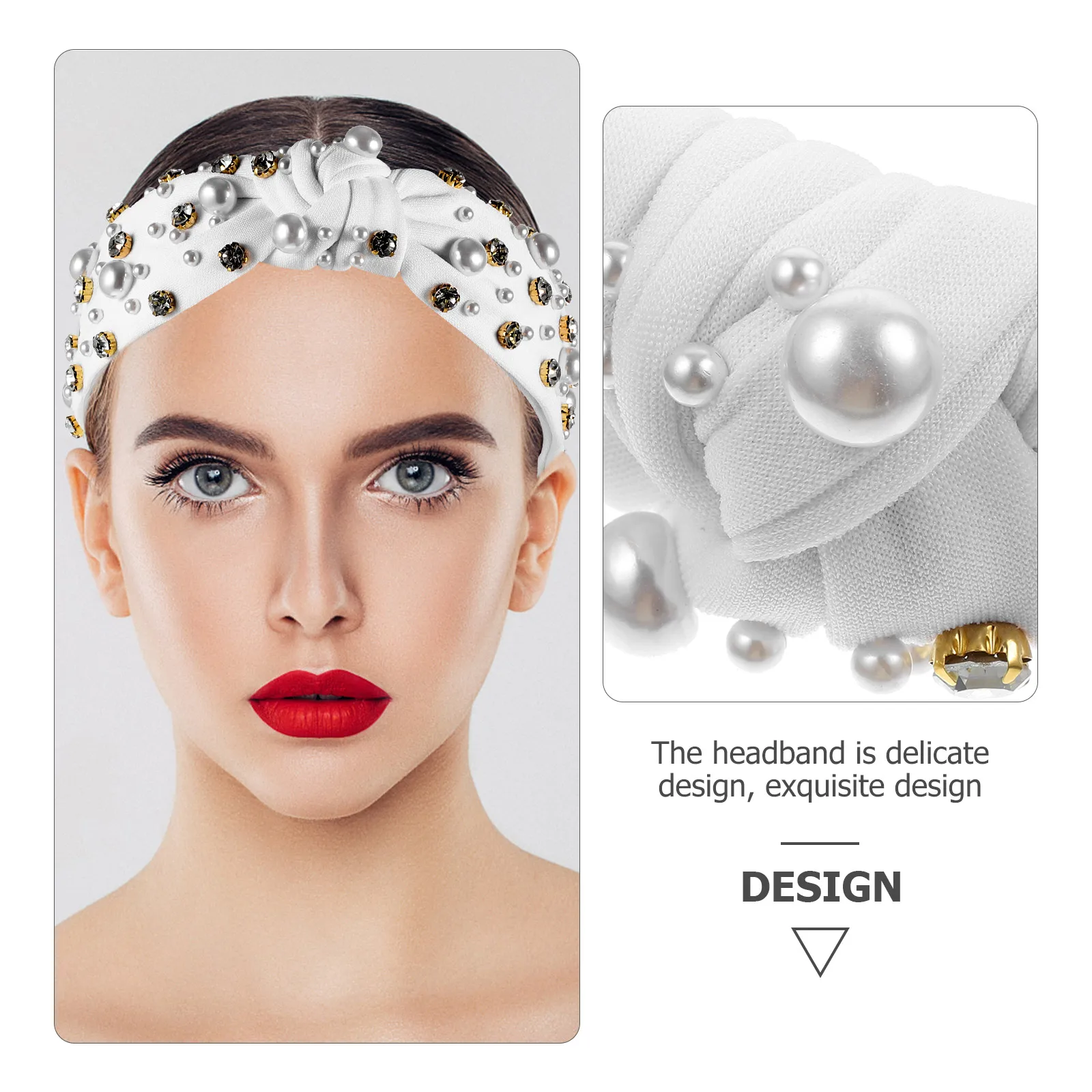 Rhinestone Knotted Wide Headband for Women Girls Fashion Party Hair Accessories White Twisted Headbands Decorative
Rhinestone Knotted Wide Headband for Women Girls Fashion Party Hair Accessories White Twisted Headbands Decorative