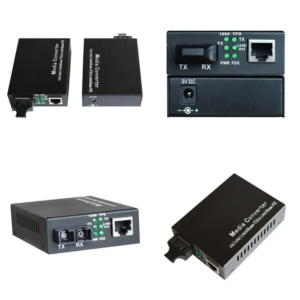 Fiber Optic Transceiver Long Distance With SC Interface Single Mode Ethernet Media Converter
Fiber Optic Transceiver Long Distance With SC Interface Single Mode Ethernet Media Converter