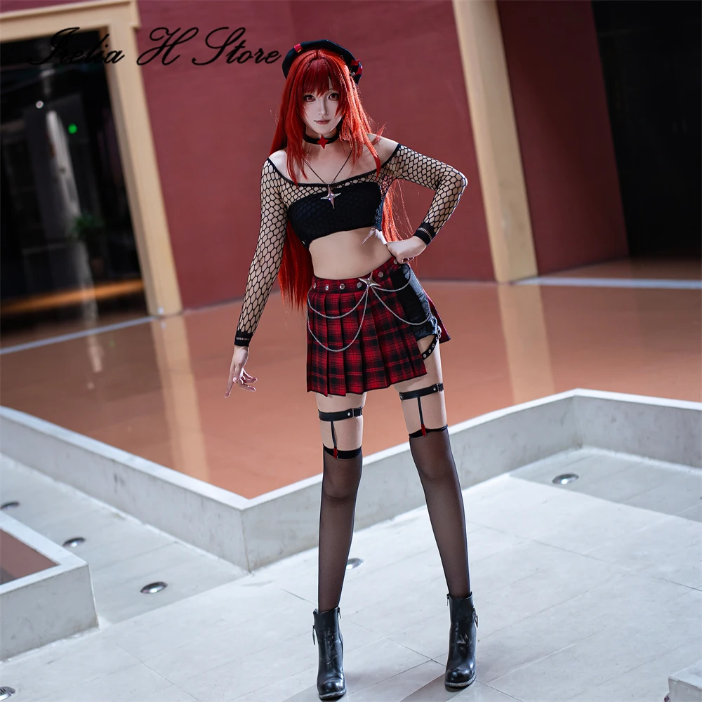 Irelia H Store аниме Rapi ni cos kke косплей костюм Rapi сексуальный топ юбка костюм костюмы на Хэллоуин женские
Irelia H Store аниме Rapi ni cos kke косплей костюм Rapi сексуальный топ юбка костюм костюмы на Хэллоуин женские