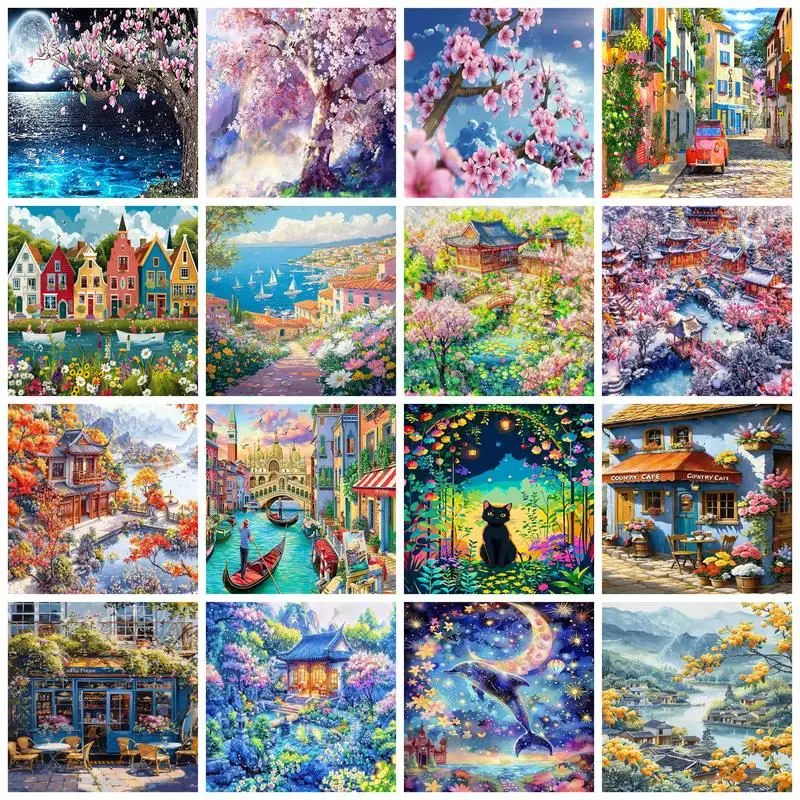 GATYZTORY Coloring By Numbers Landscape Drawing On Canvas HandPainted Art Gift DIY Painting By Numbers Kits Home Decor
GATYZTORY Coloring By Numbers Landscape Drawing On Canvas HandPainted Art Gift DIY Painting By Numbers Kits Home Decor