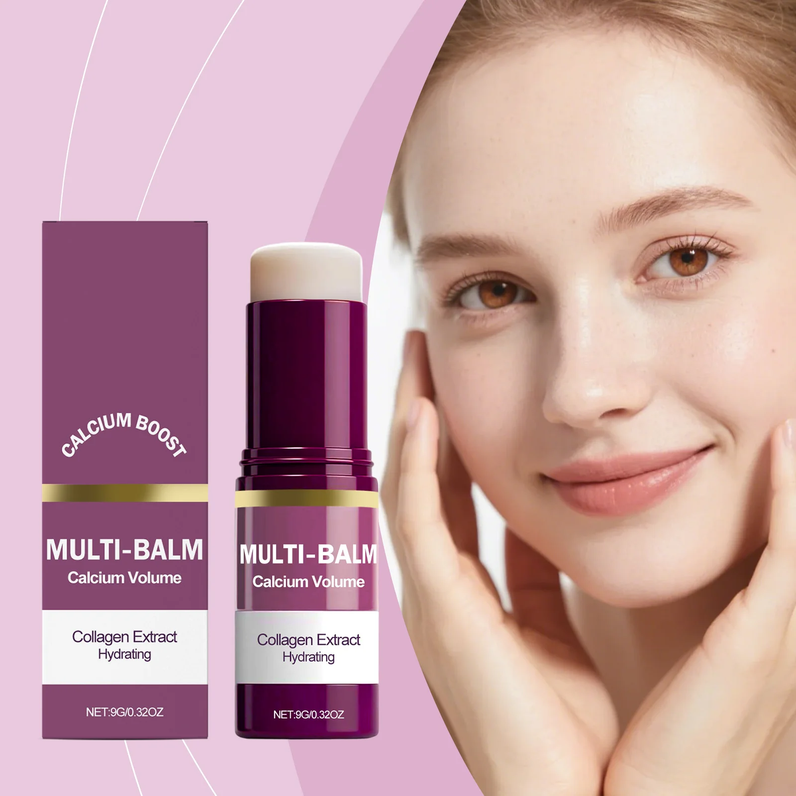 Collagen Eye Cream Stick Firming Anti Wrinkle Hydrating Face Neck Skincare Multi Balm Moisturizing Stick 9g
Collagen Eye Cream Stick Firming Anti Wrinkle Hydrating Face Neck Skincare Multi Balm Moisturizing Stick 9g