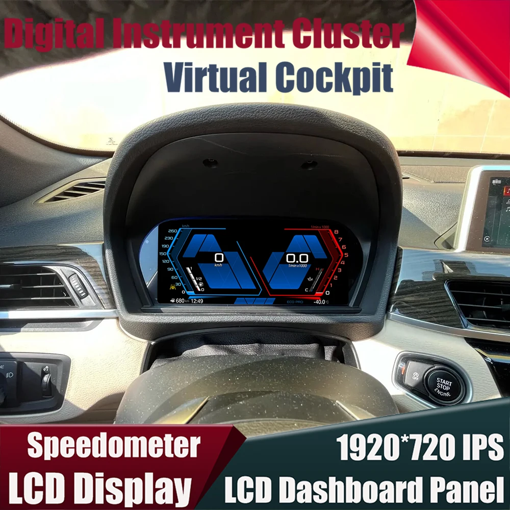 Digital Instrument Cluster For BMW X1 X2 F52 F49 F48 F39 F20 F21 F22 F23 1 2 Series CarPlay LCD Cockpit Dashboard Speedometer
Digital Instrument Cluster For BMW X1 X2 F52 F49 F48 F39 F20 F21 F22 F23 1 2 Series CarPlay LCD Cockpit Dashboard Speedometer