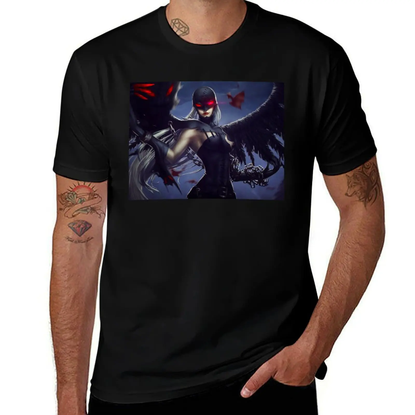 Lady monster vampire Realistic Art T-Shirt tops rapper graphic tees man t shirt T-shirts for men cotton
Lady monster vampire Realistic Art T-Shirt tops rapper graphic tees man t shirt T-shirts for men cotton